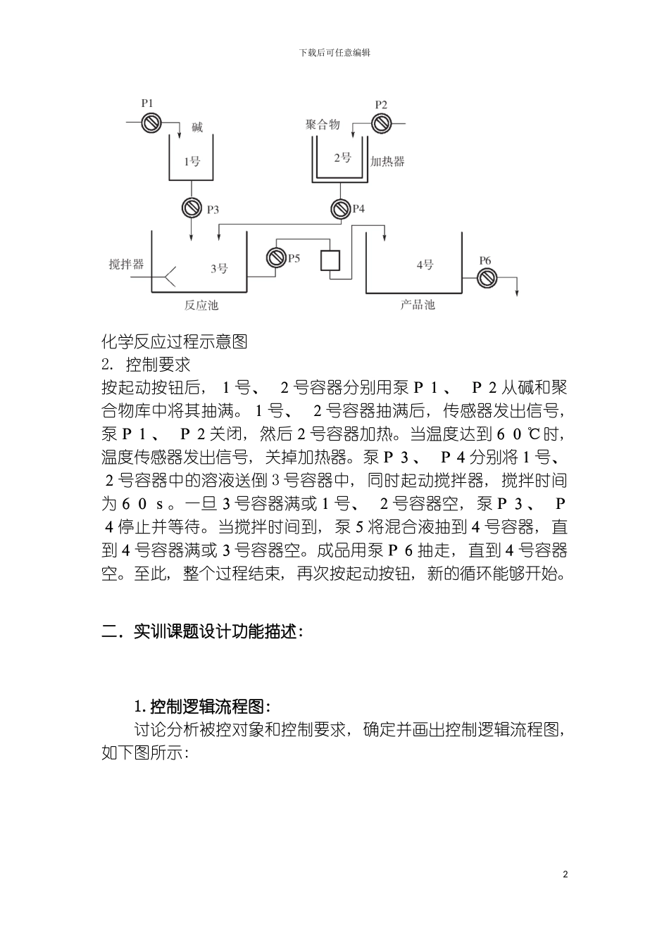 自动化技术综合实训报告模板_第3页
