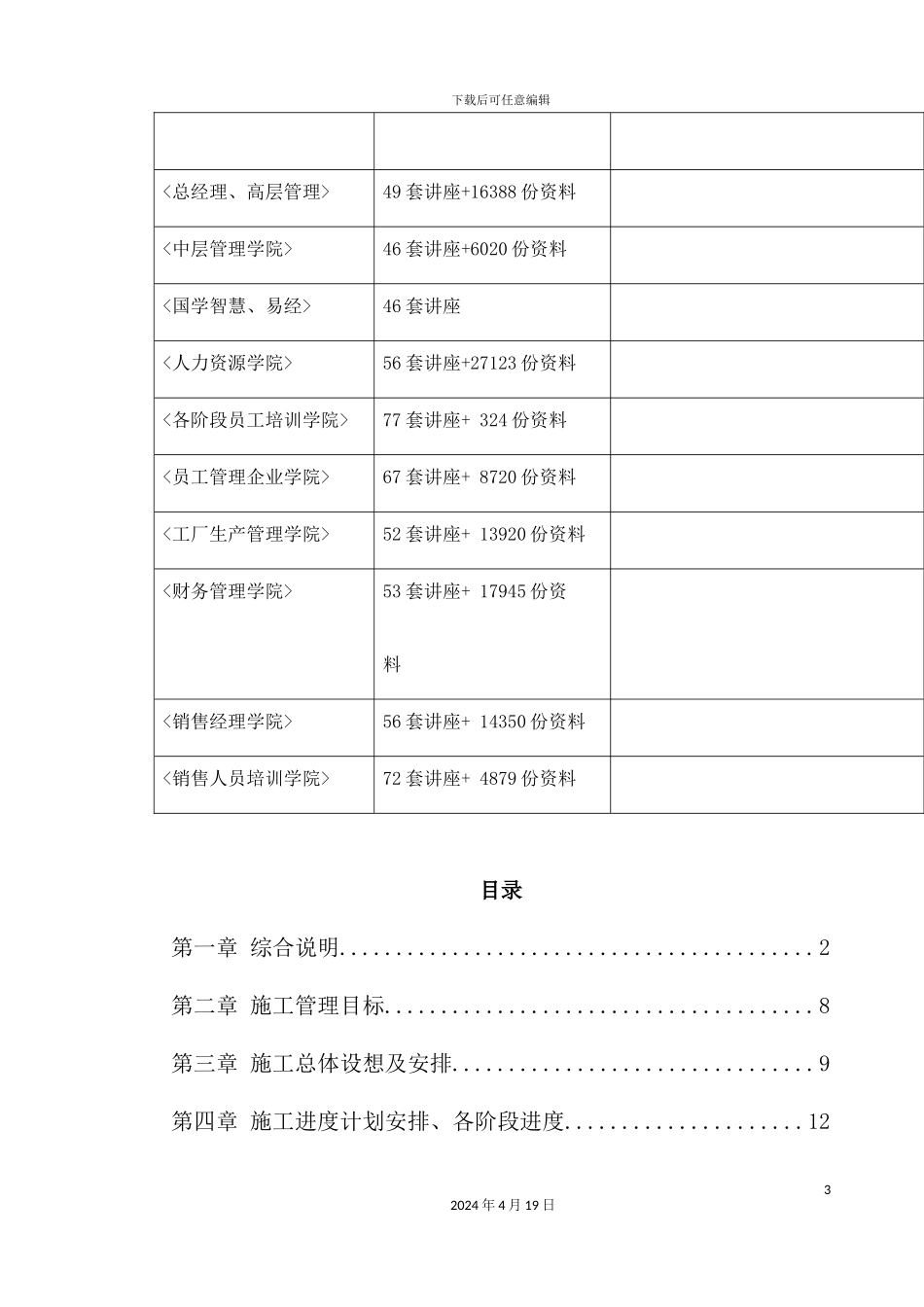 花园市政工程施工组织设计综合说明_第3页