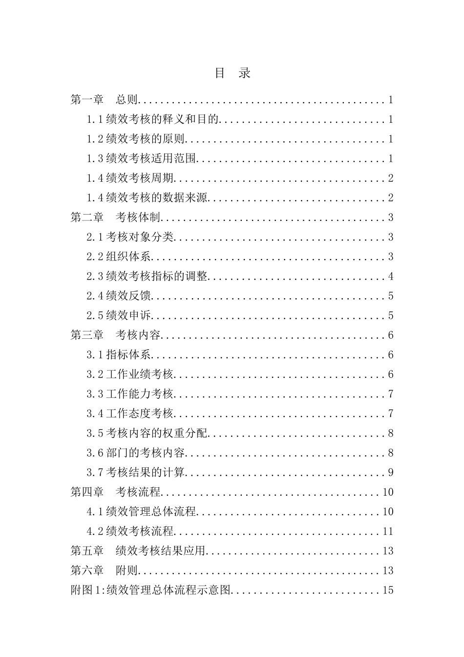 药业公司绩效考核管理制度_第3页