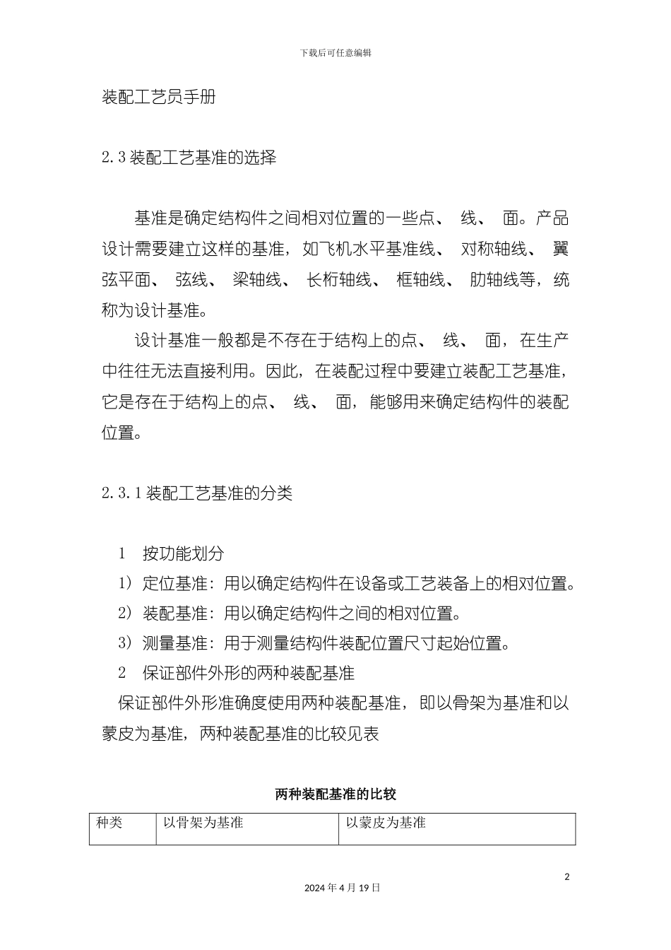 装配工艺的基础知识模板_第2页