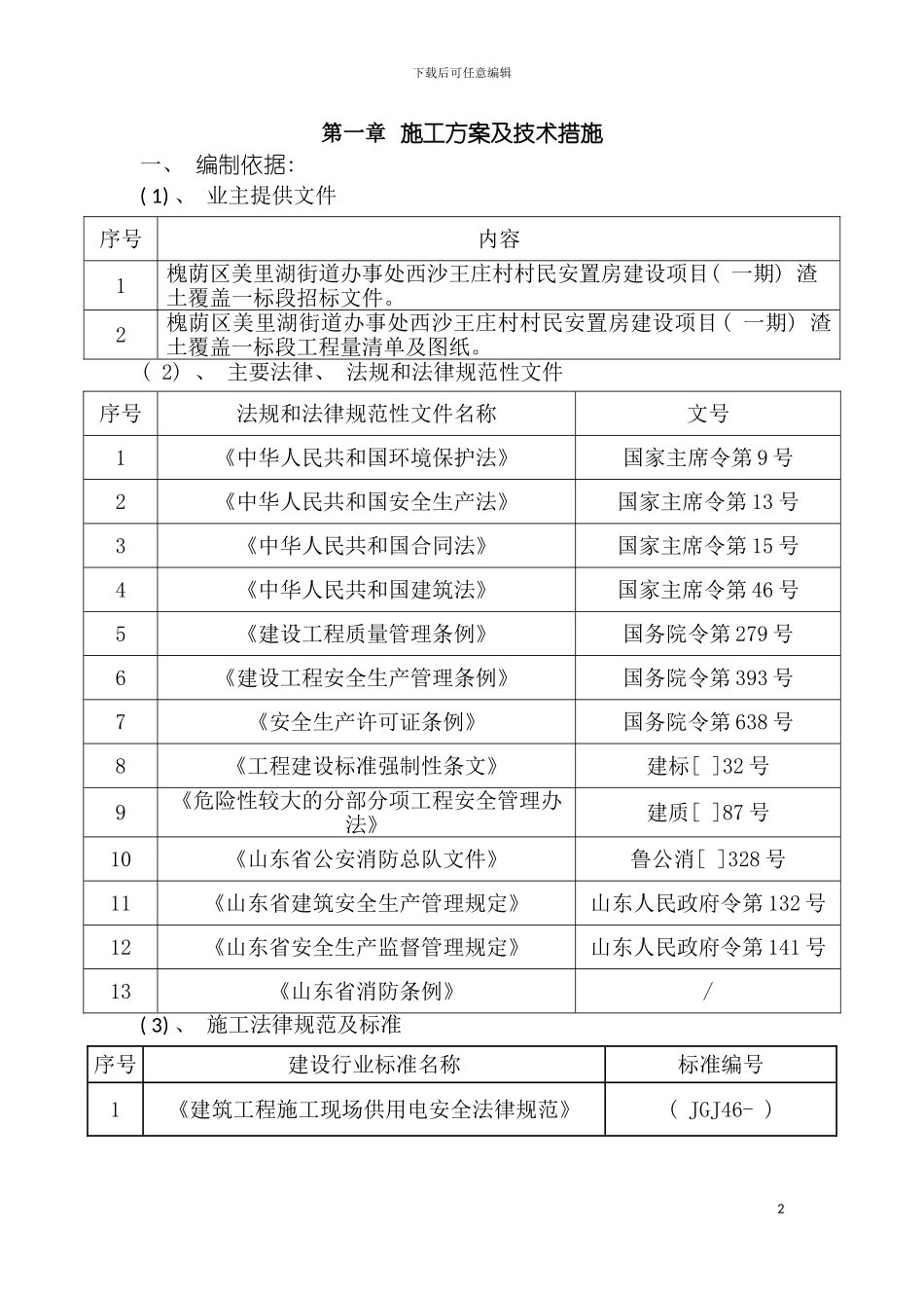 西沙渣土覆盖一标段施工方案模板_第2页