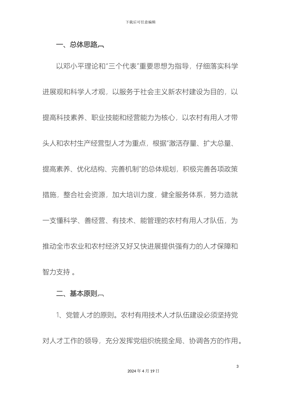 讲武城镇实用人才规划方案_第3页