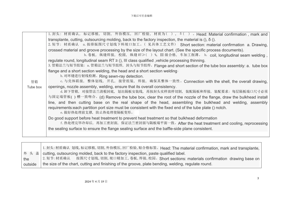 试议换热器制造工艺指导流程模板_第3页