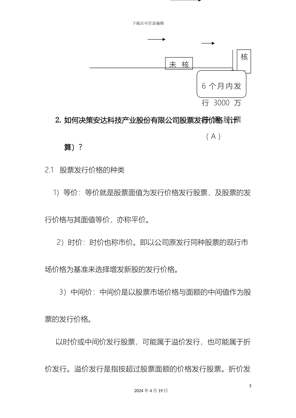 财务管理课程设计_第3页