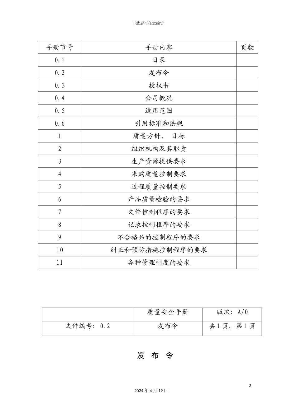 质量安全手册模板_第3页