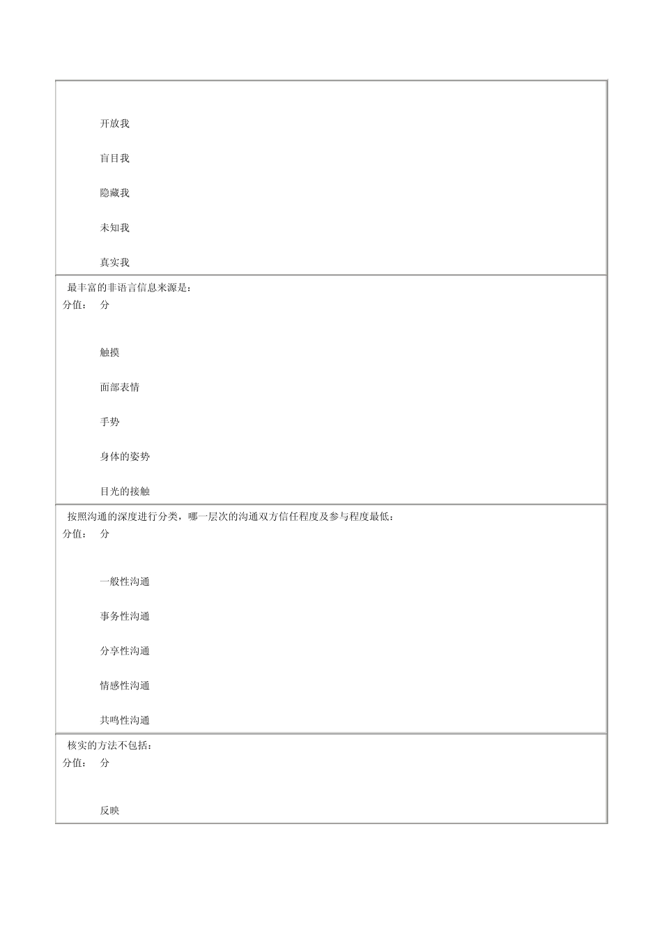 医大网络201401护理中的人际沟通学考试及答案_第2页