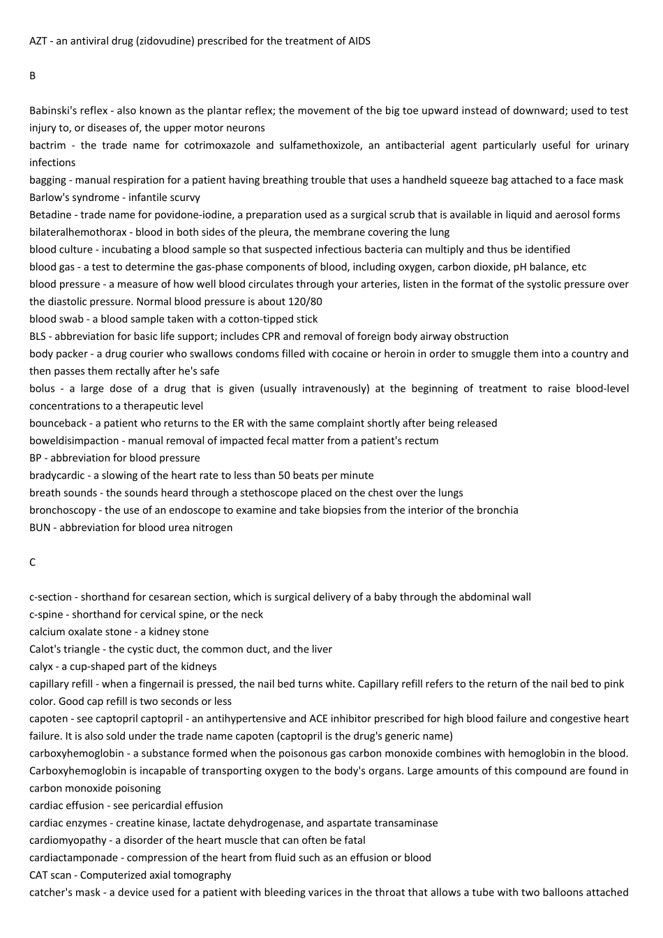 医学专用英语术语_第2页