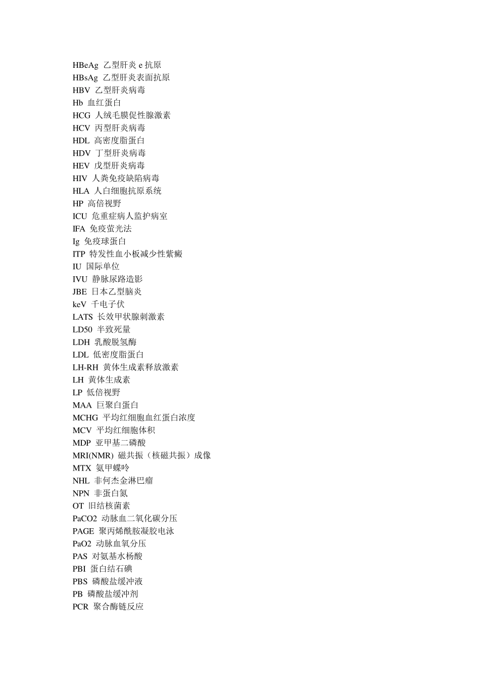 医学化学名字英文缩写大全_第3页