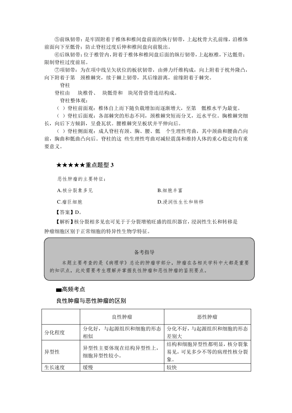 医学基础知识高频考点_第3页
