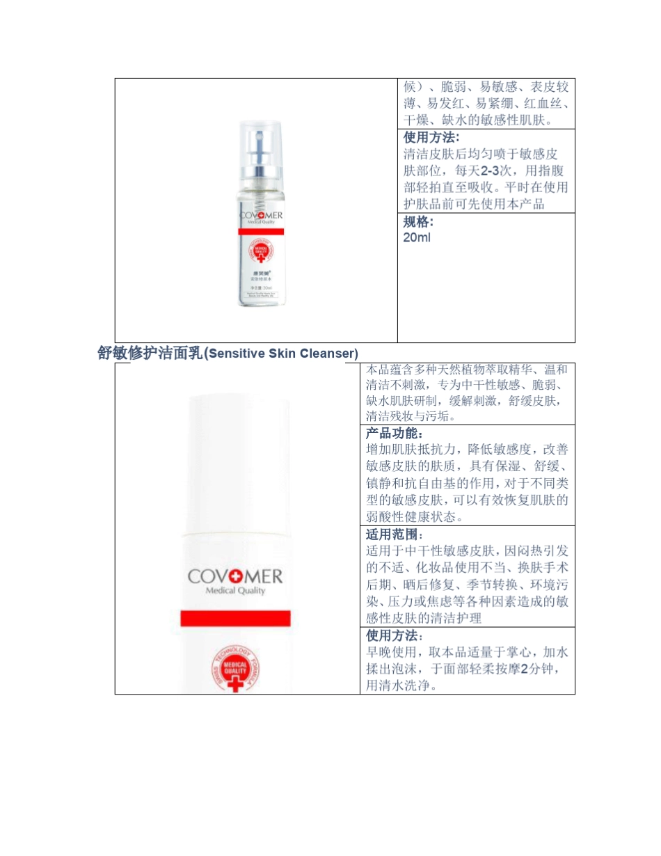 医学护肤品的介绍,特点,性能,应用及与普通护肤产品的区别_第2页