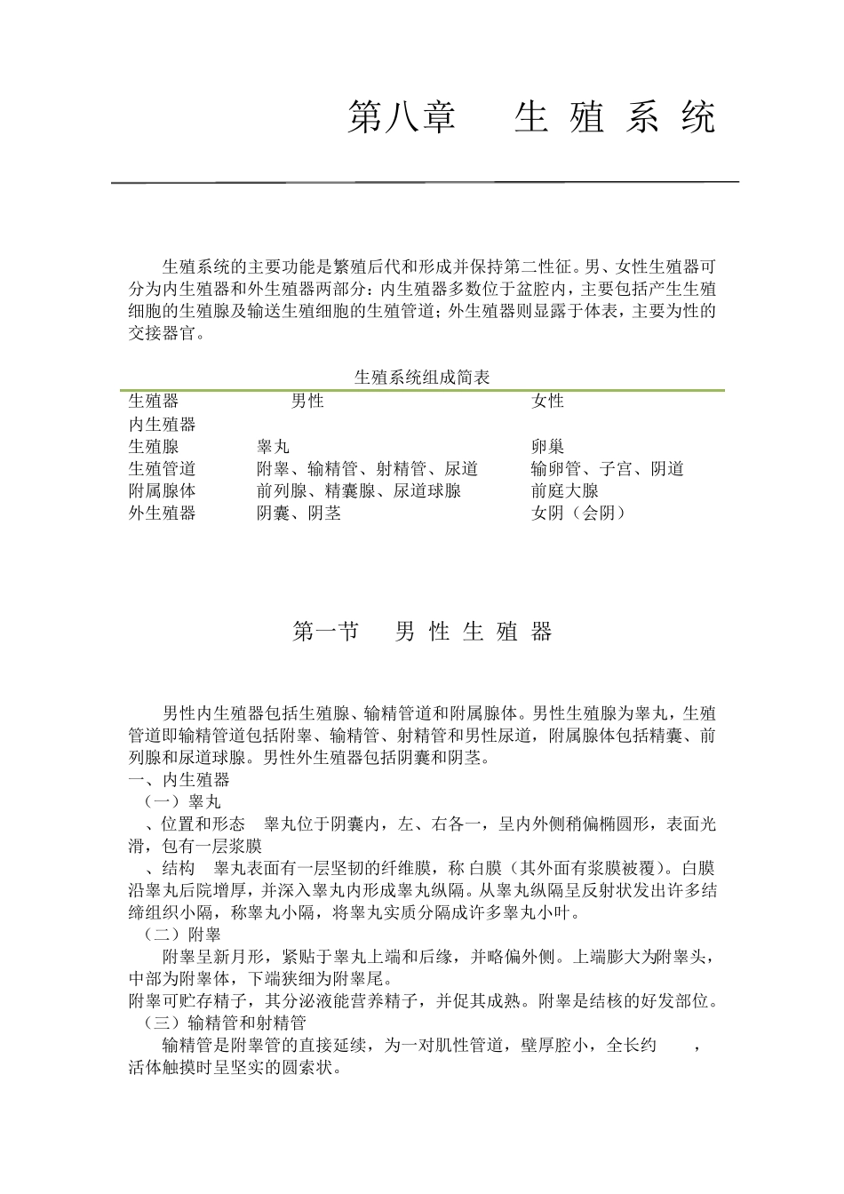 医学笔记：人体解剖学之生殖系统_第2页