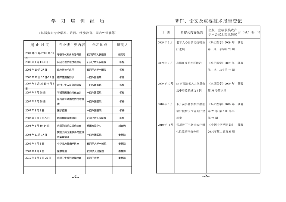 医学类副高评审表(已填)_第3页
