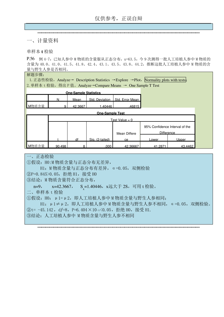 医学统计学习题spss操作步骤及答题格式(超详细)_第2页