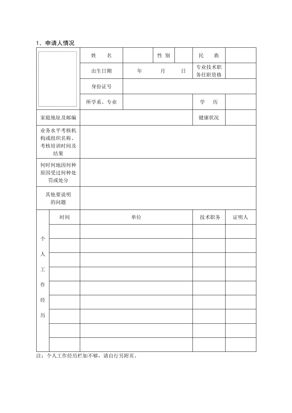 医师执业、变更执业、多机构备案申请审核表_第3页
