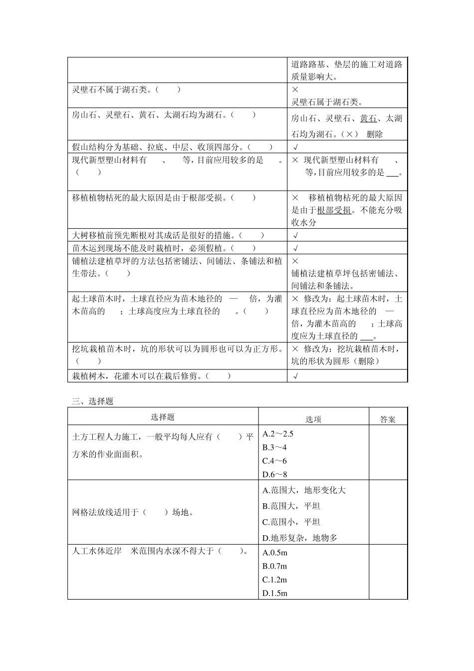 园林工程复习思考题_第3页