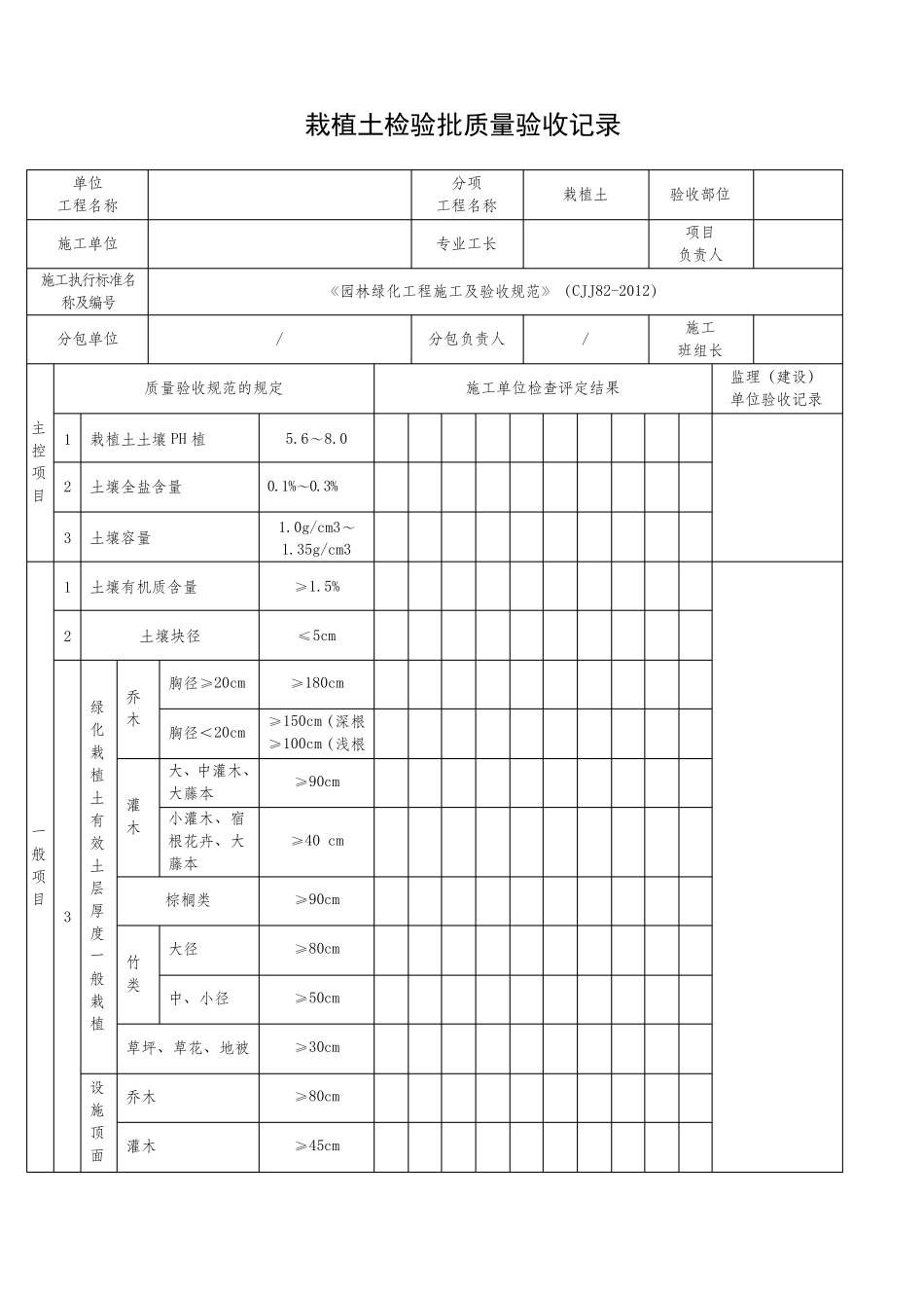 园林工程检验批_第1页