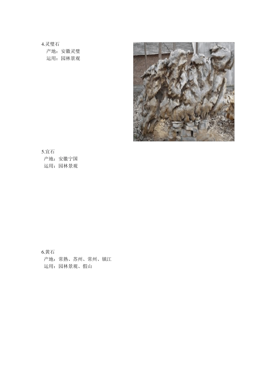 园林景观常用石分类_第2页