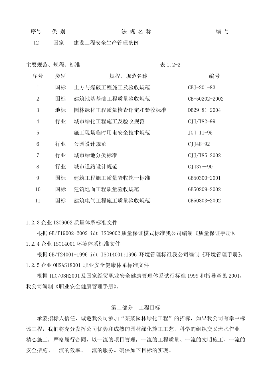 园林景观施工组织设计及园林施工控制程序_第2页
