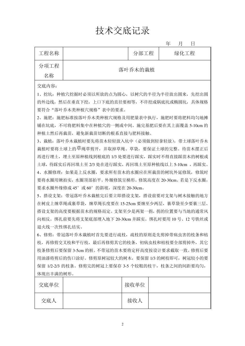 园林绿化技术交底_第2页