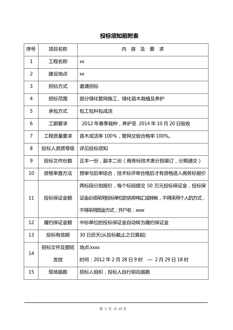 园林绿化招标文件(正规)_第3页