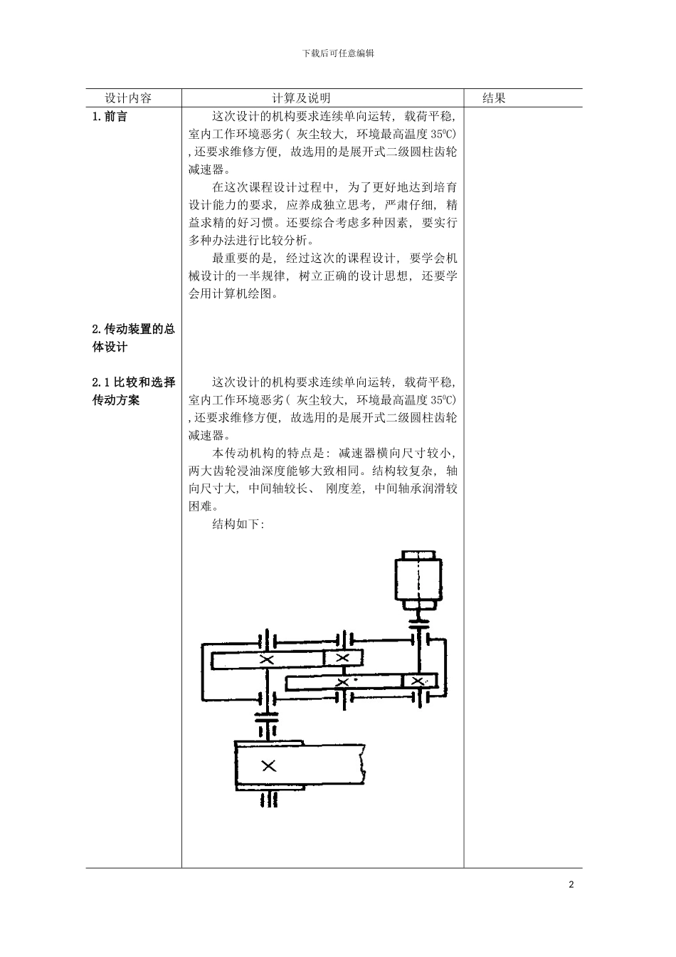 车辆工程设计说明书模板_第2页