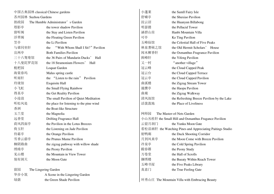 园林英语词汇_第1页