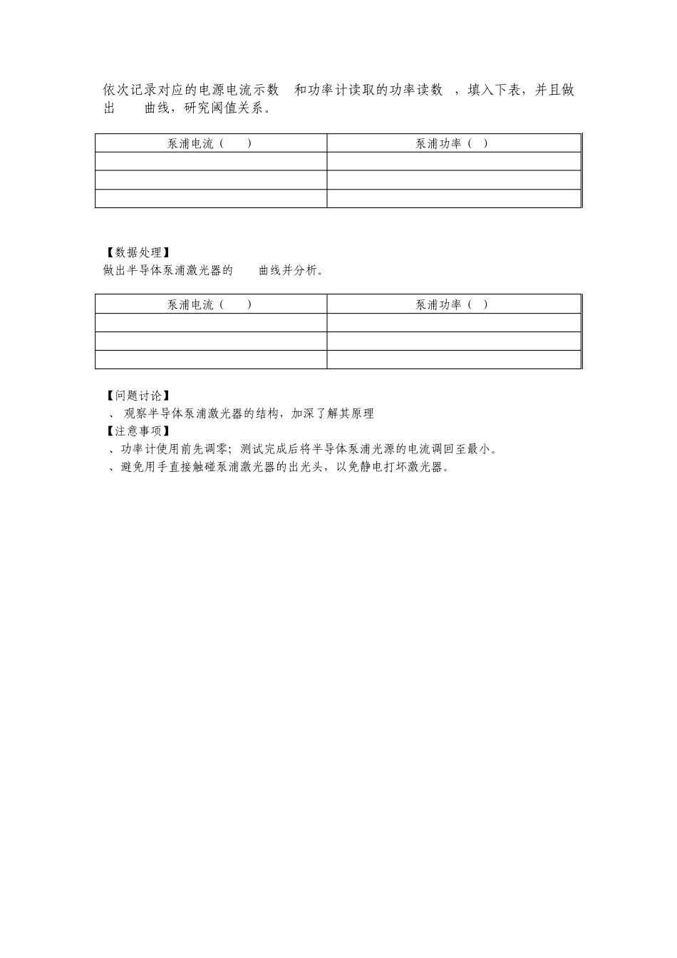 固体激光原理与技术综合实验_第3页