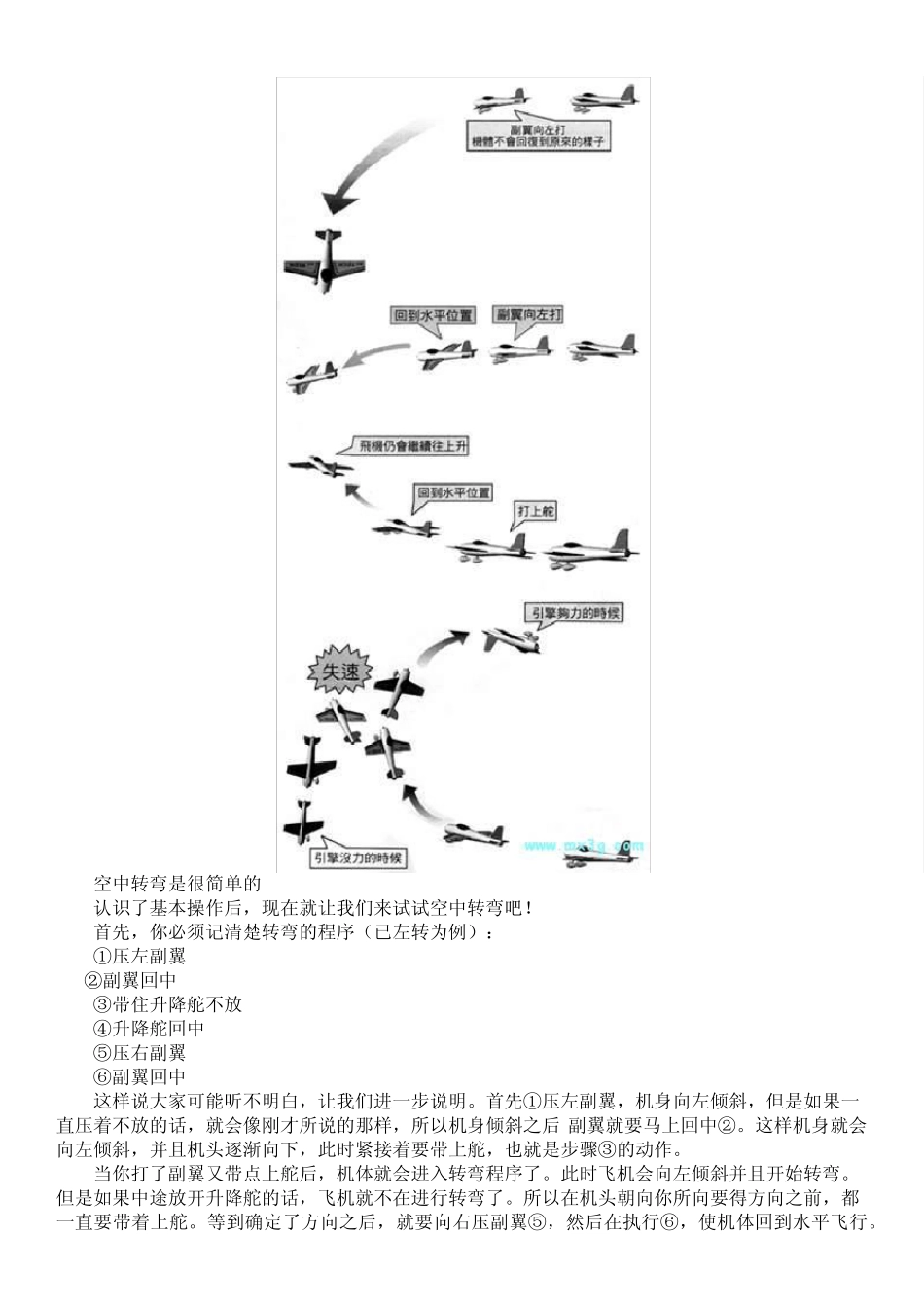 固定翼模型飞机飞行教学_第3页