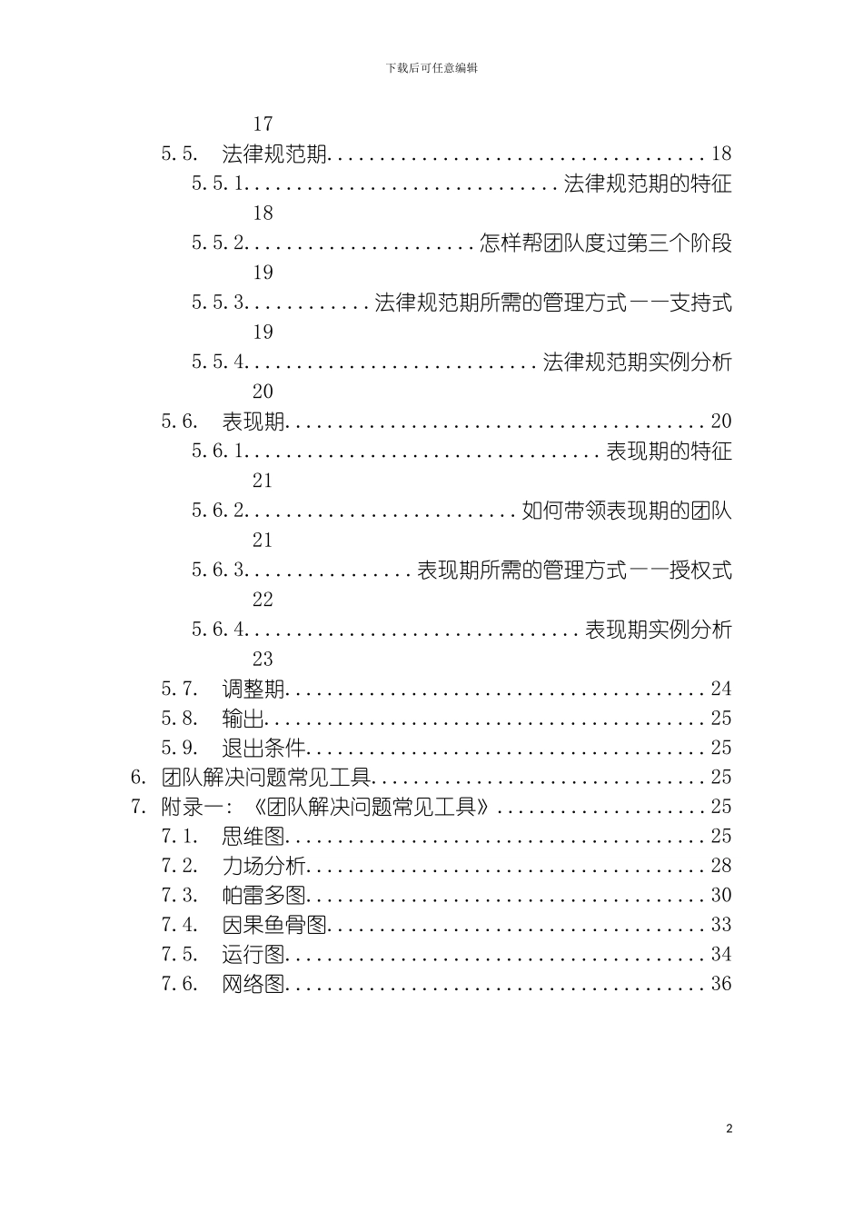 软件开发团队管理手册模板_第3页
