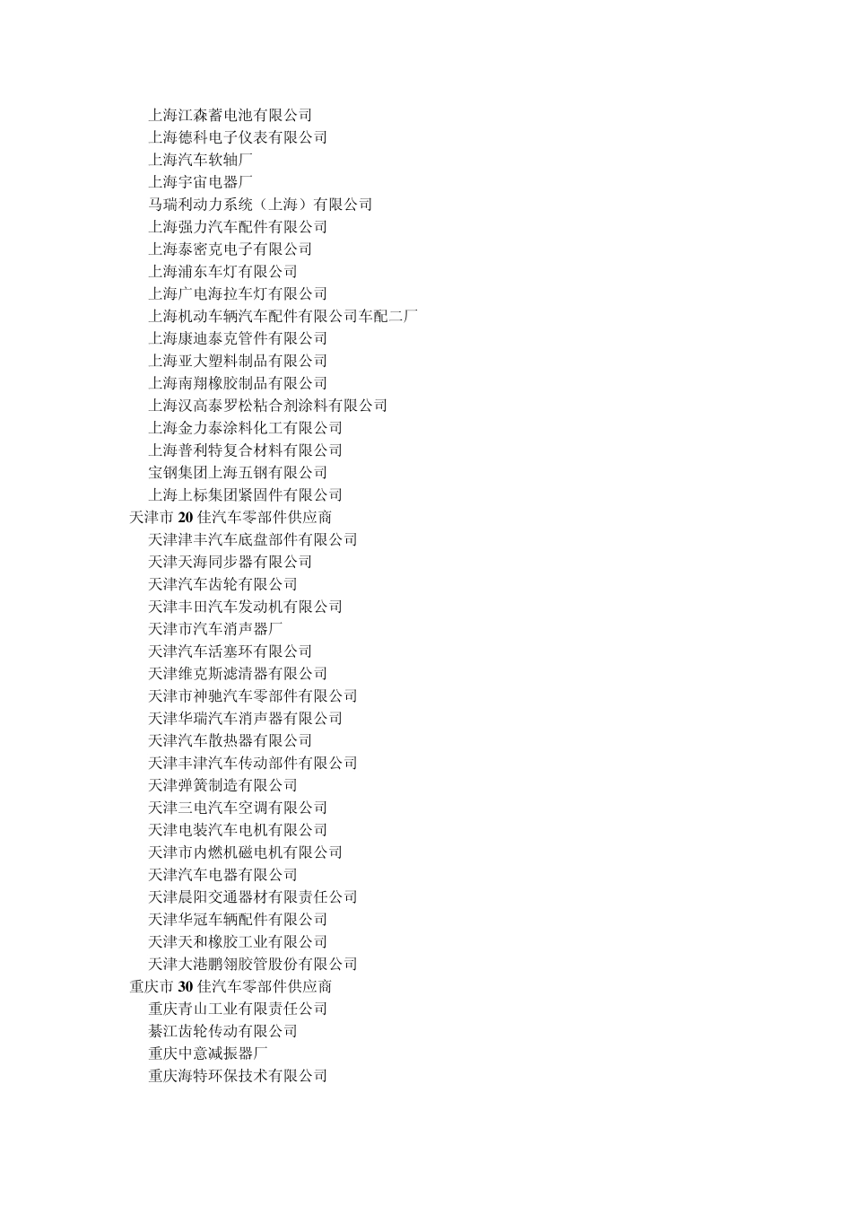 国内优秀汽车零部件供应商_第2页