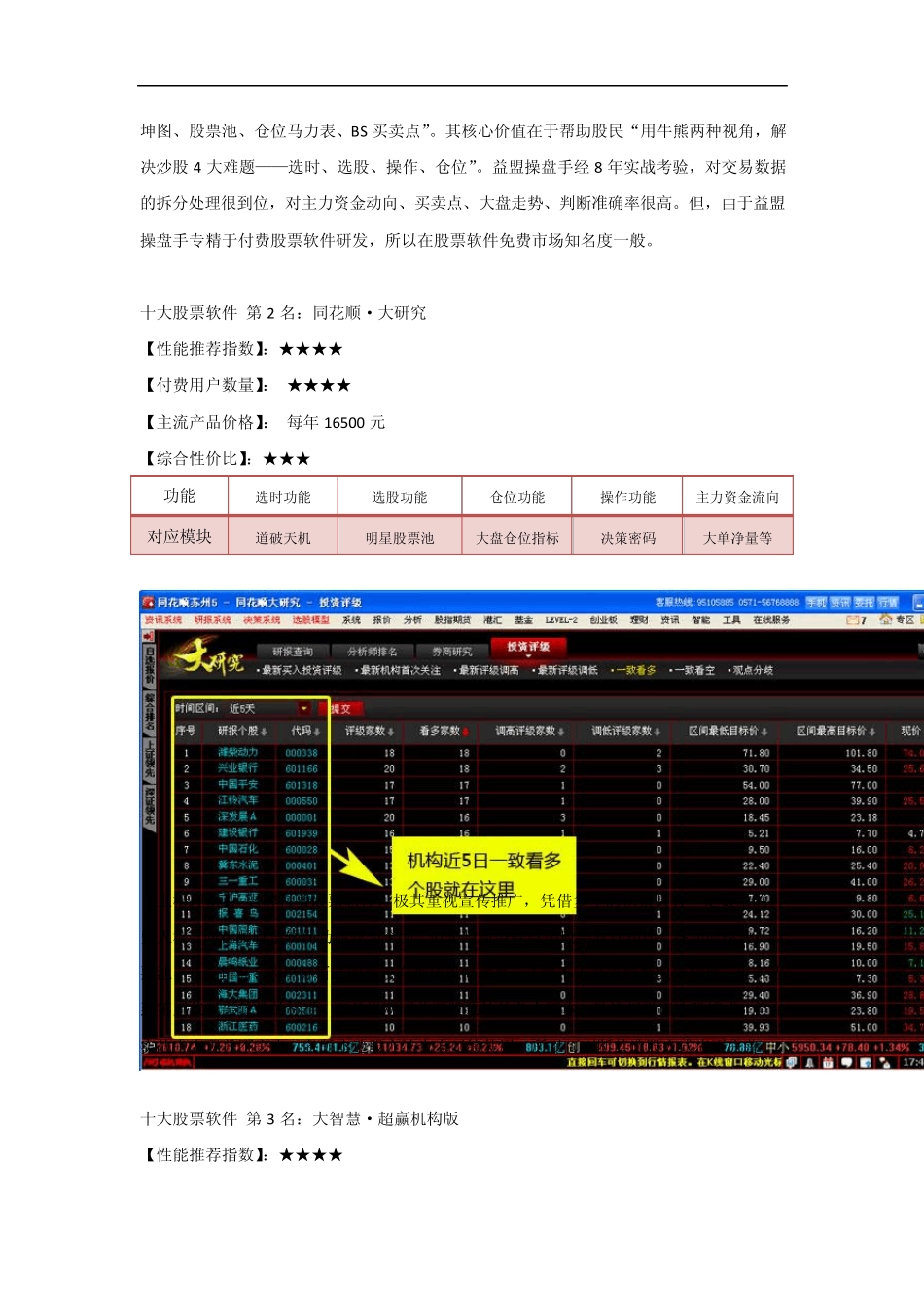 国内十大股票软件排行榜(收费版)_第3页