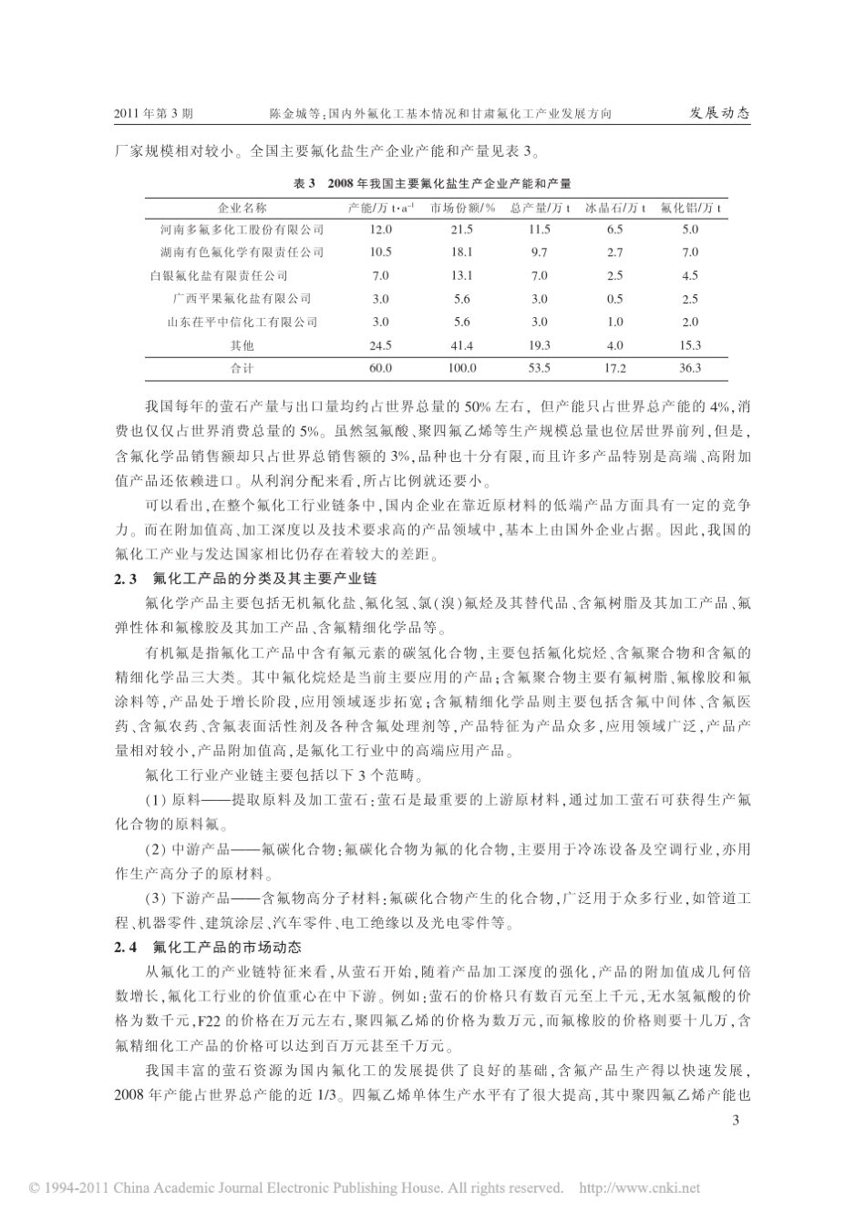 国内外氟化工基本情况和甘肃氟化工产业发展方向_第3页