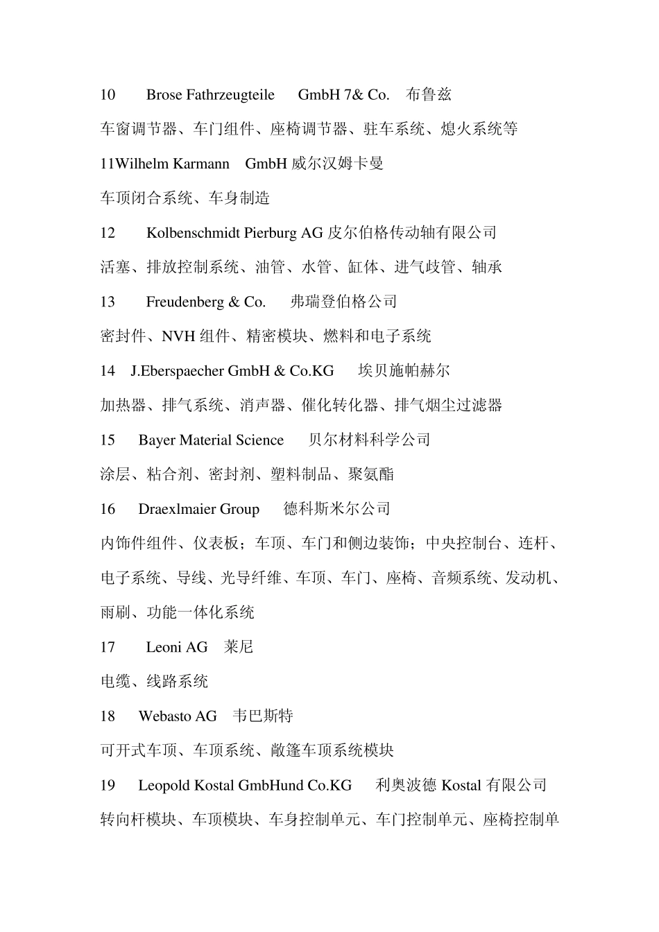 国内外汽车零部件企业百强_第2页