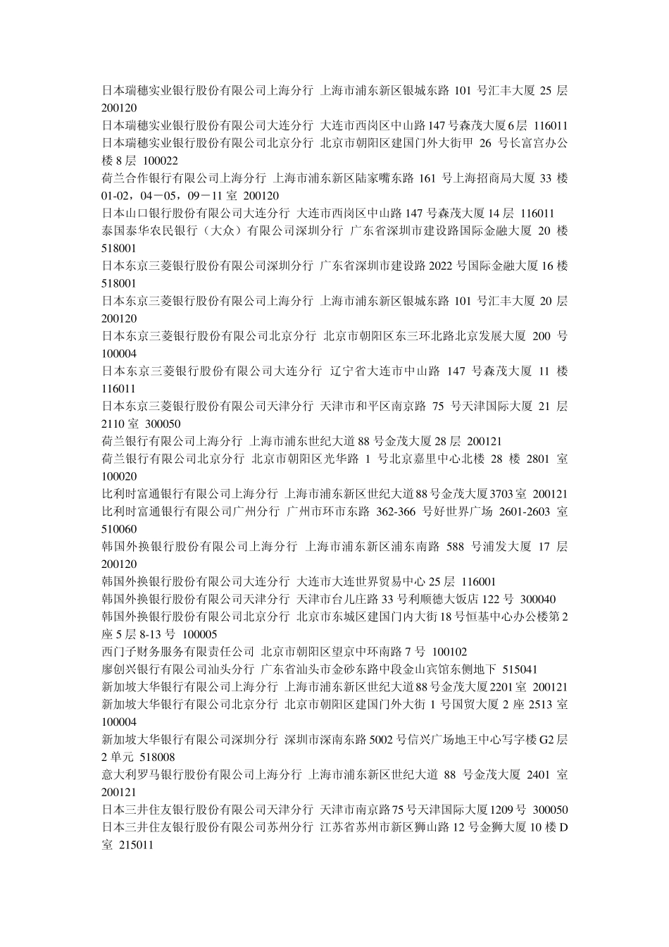 国内外资银行一览_第2页