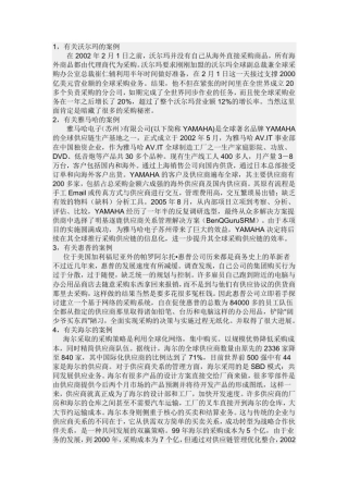 国内外采购案例集锦