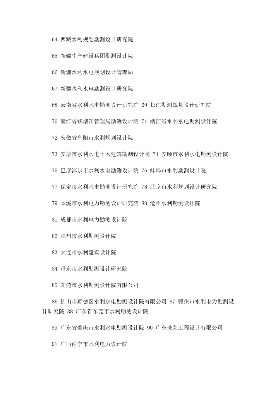 国内水利类设计院排名_第3页