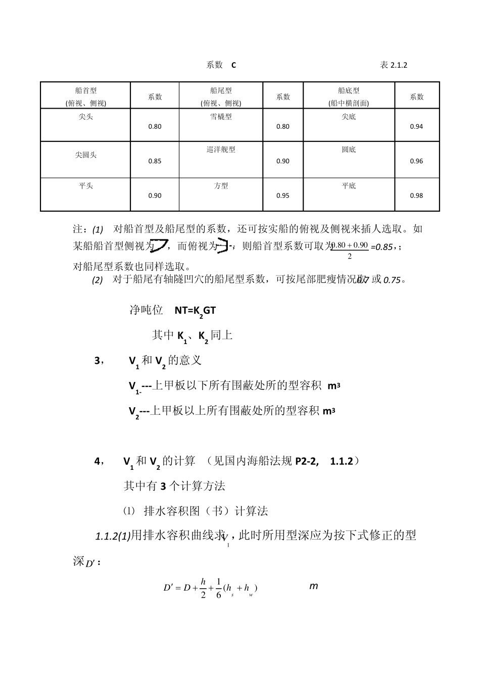 国内航行海船、河船吨位丈量讲义_第3页