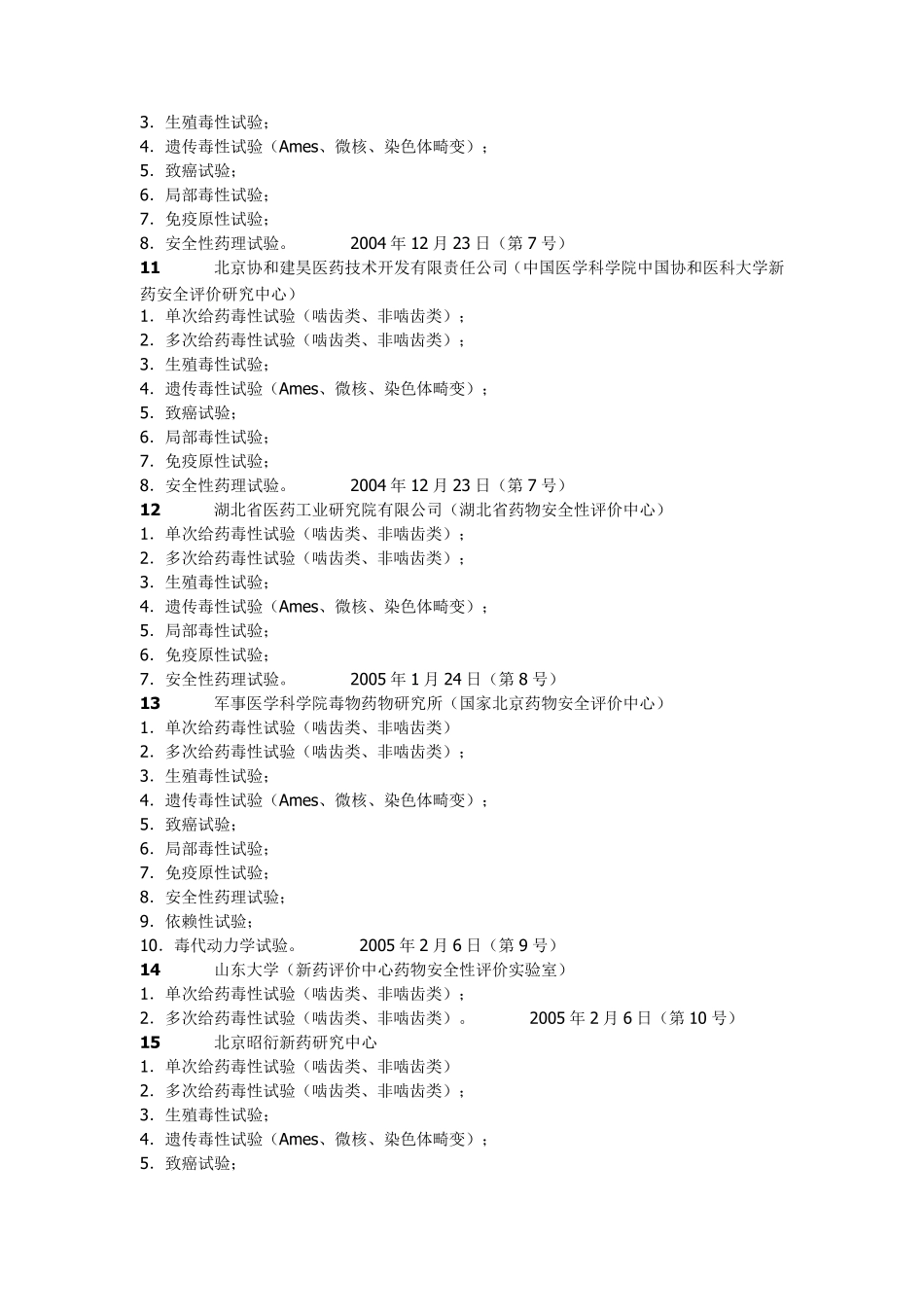 国家GLP认证机构(安全评价检测机构)_第3页