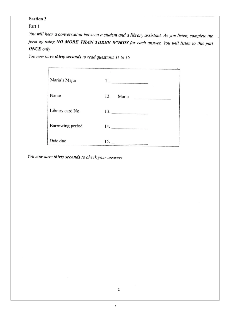 国家公派留学英语入学测试样题_第3页