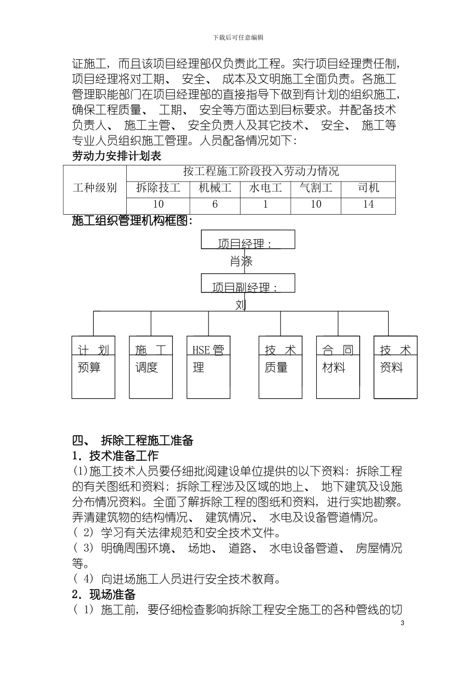 辽宁炼化设备拆除工程有限公司拆除项目施工方案模板_第3页