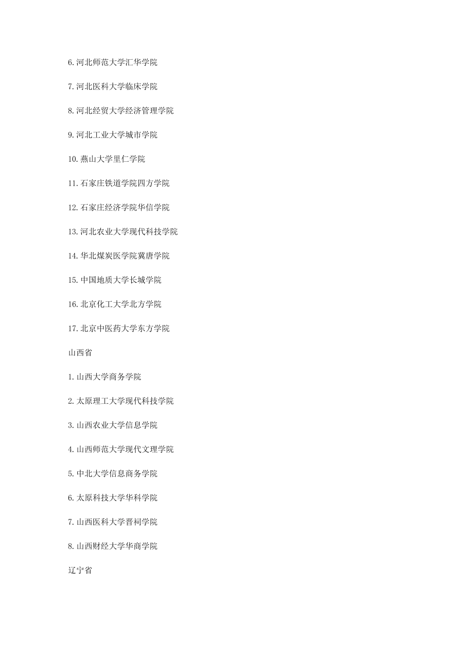 国家承认的三本院校_第2页