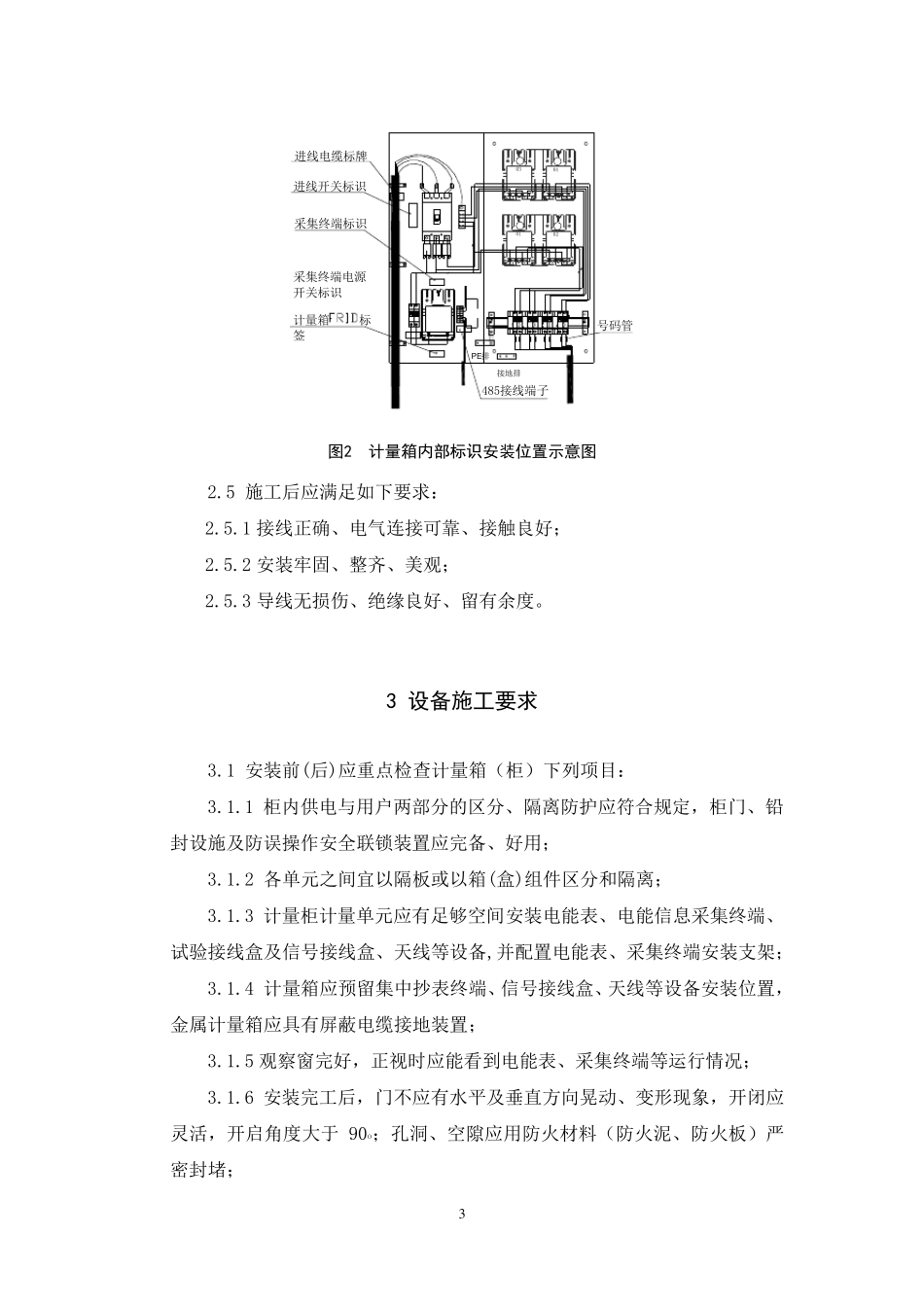 国家电网公司计量现场施工质量工艺规范_第3页
