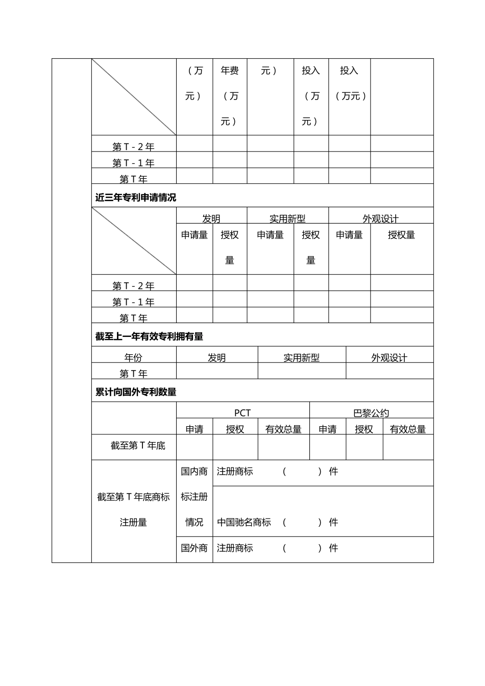 国家知识产权优势企业申报书_第3页