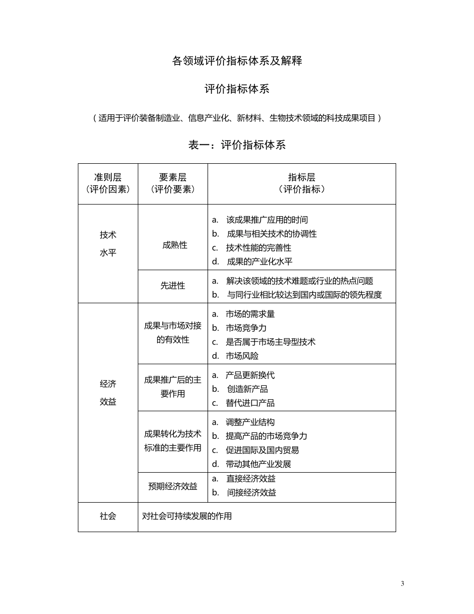 国家科技计划成果转化为技术标准评价指标体系_第3页