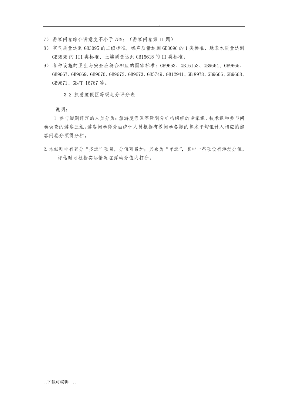 国家级旅游度假区(新国标)_第2页