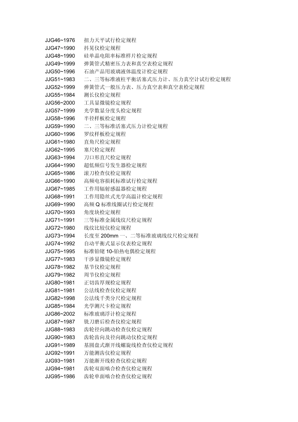 国家计量检定规程目录_第2页