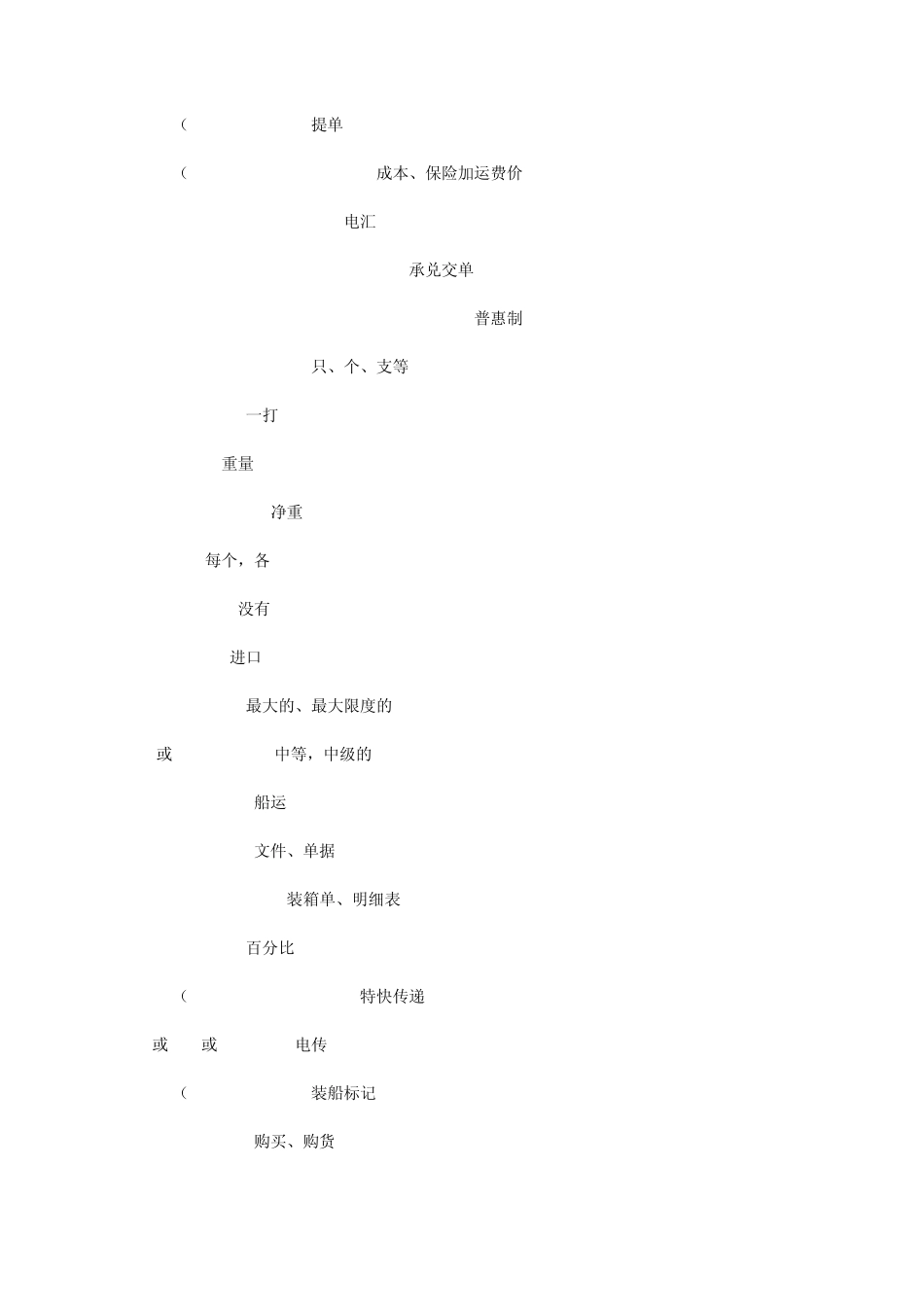 外贸英语常用英文缩略词_第2页