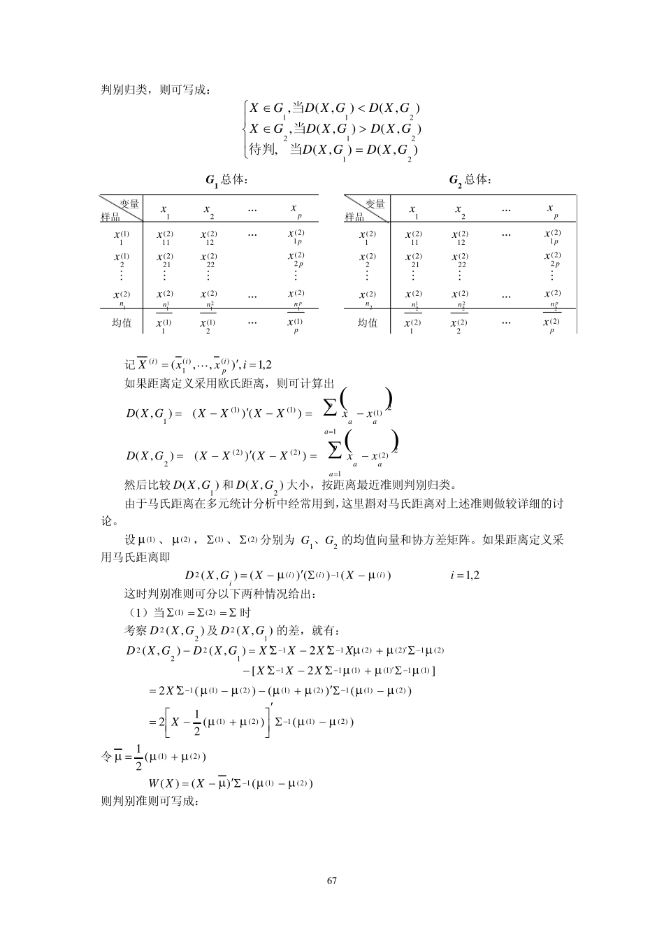 多元统计分析之判别分析_第2页
