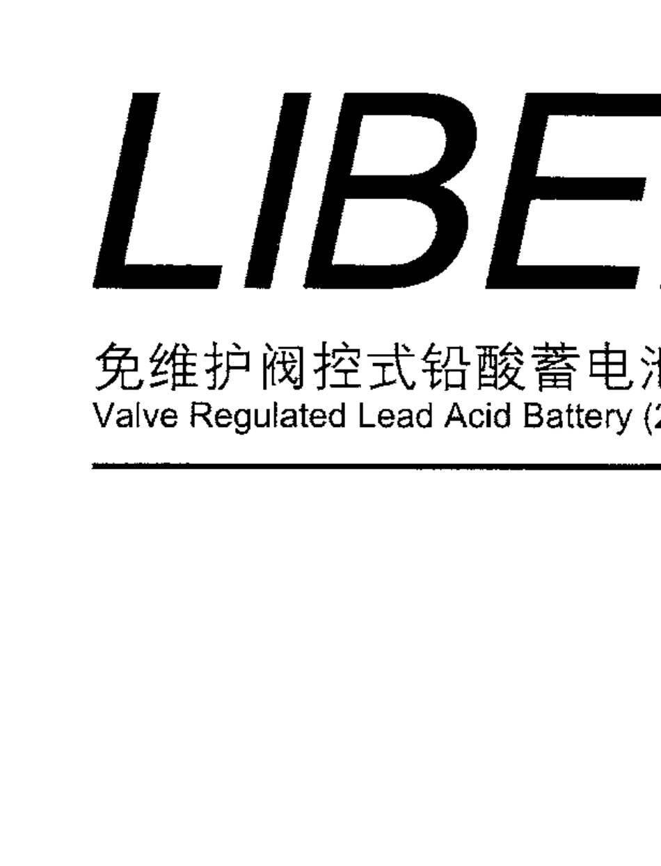 大力神蓄电池维护保养手册_第1页