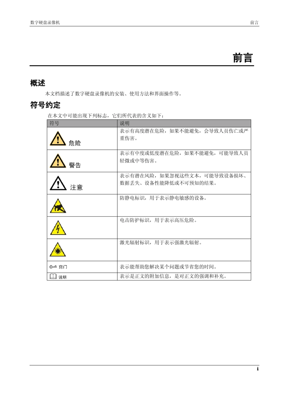 大华数字硬盘录像机操作手册_第2页